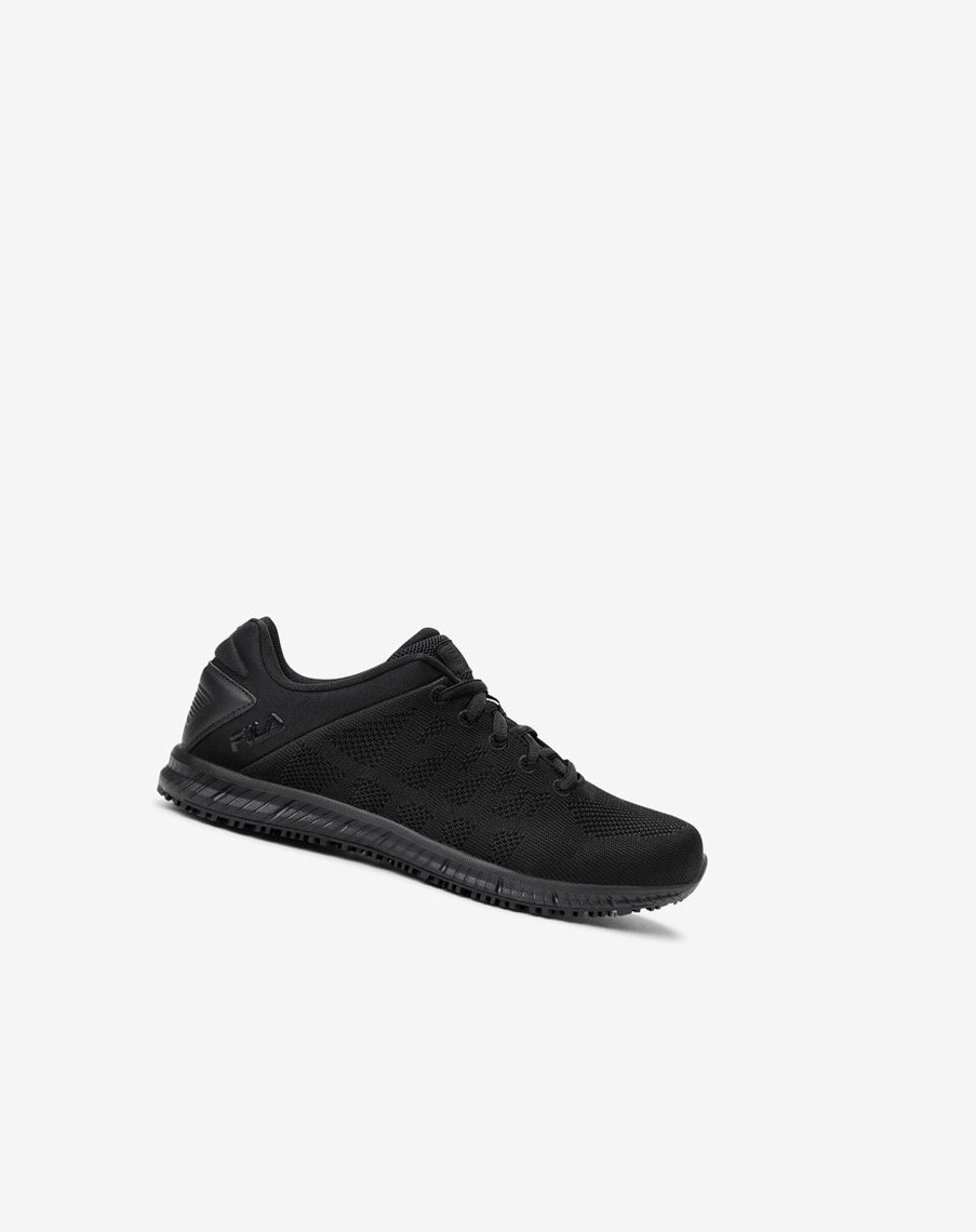 Fila Memory Techknit Slip And Wody Resistant Shoe Codzienne Shoes Czarne | YUOAH-8512