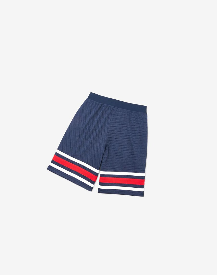 Fila Mesh Shorts Granatowe | VGRUF-0235