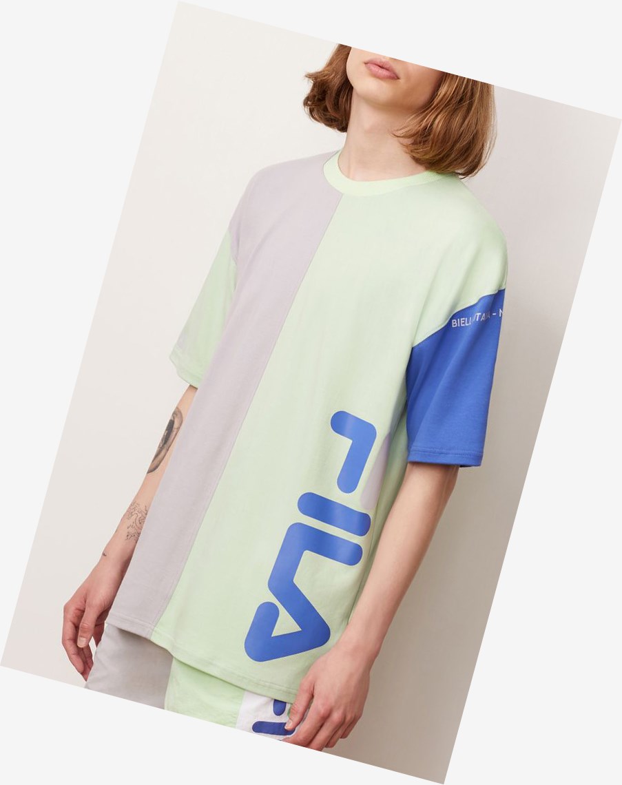 Fila Metis Tee Pgrn/Qgry/Ampb | MCDSI-8370