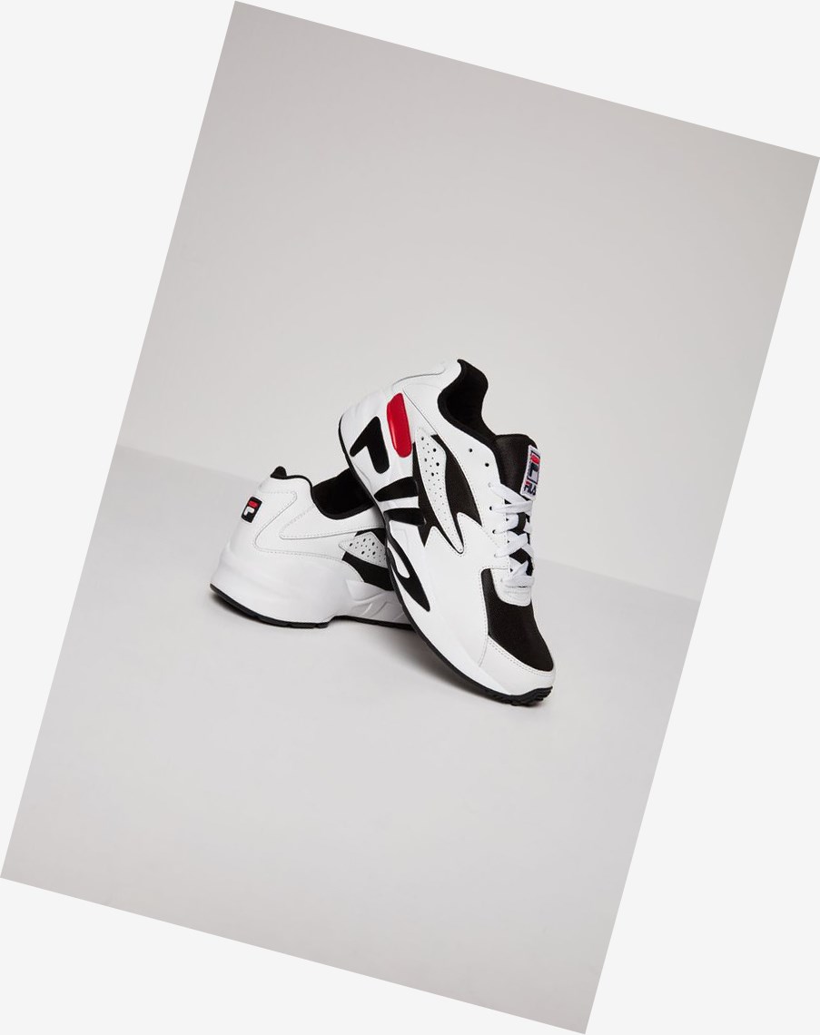 Fila Mindblower Tenisa Shoes Blk/Fred/Wht | PZROM-8476