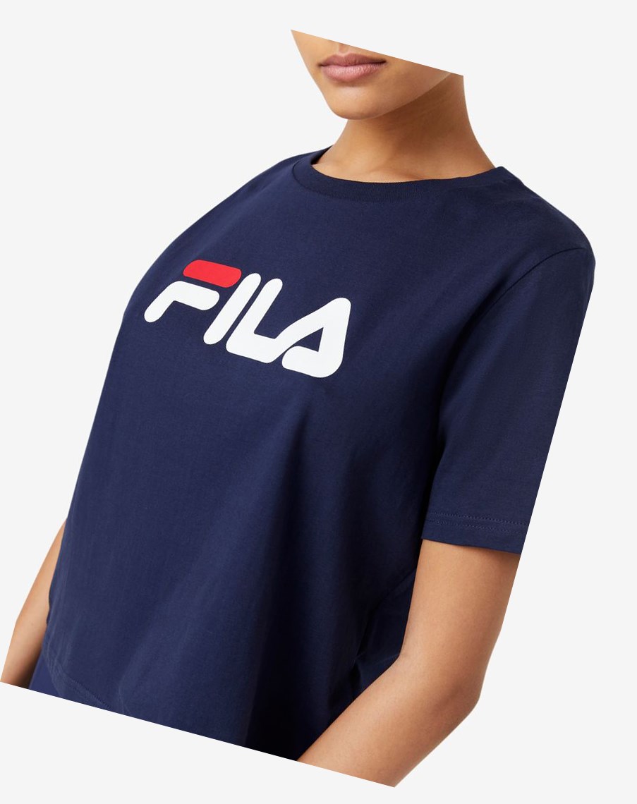 Fila Miss Eagle Tee Czerwone Białe | UXIYJ-4061