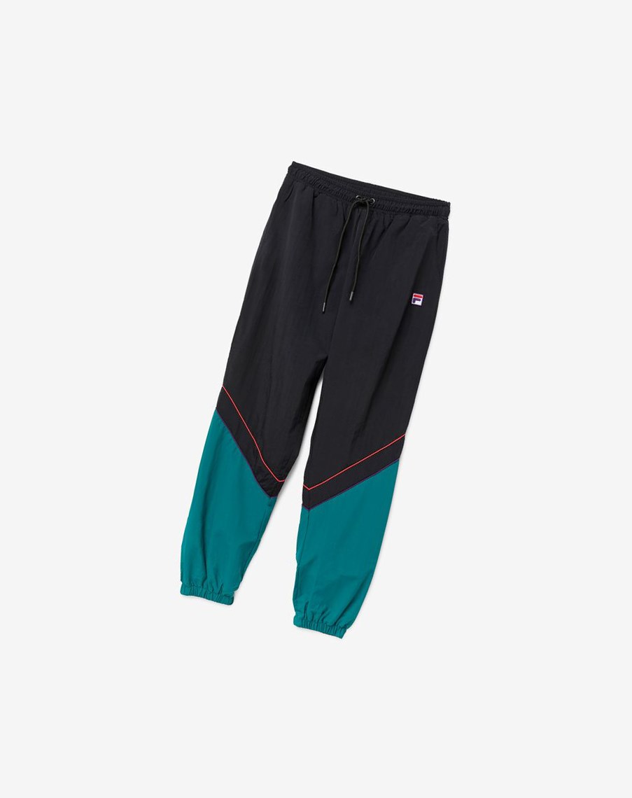 Fila Mukta Wiatr Pant Czarne | RDEWV-7384