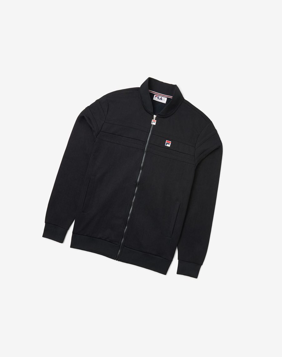 Fila Naso Jacket Czarne | IUHLC-4216