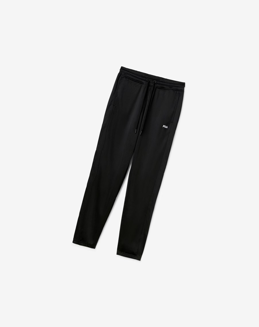 Fila Nigeria Track Pant Czarne Białe | GUQBA-4632