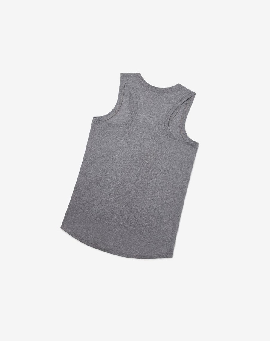 Fila Nyc Globe Tank Szare | JHXWE-3264