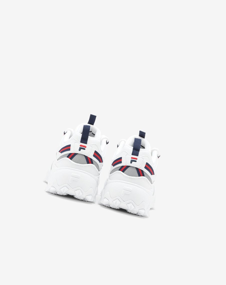 Fila Oakmont Tr Sneakers Białe Granatowe Czerwone | PJMUF-2063