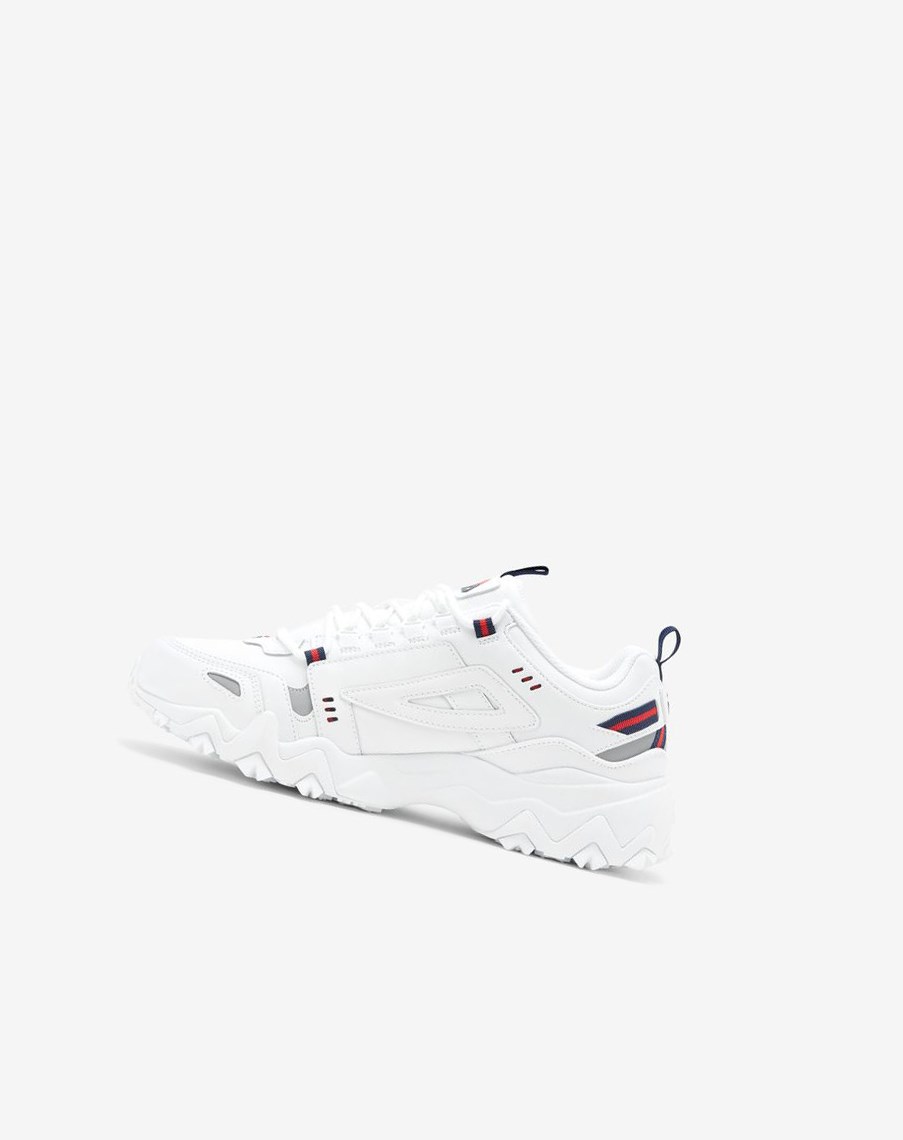 Fila Oakmont Tr Sneakers Białe Granatowe Czerwone | PJMUF-2063