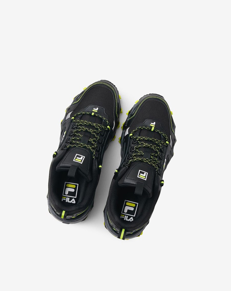 Fila Oakmont Tr Sneakers Czarne Żółte | AMVTH-4835