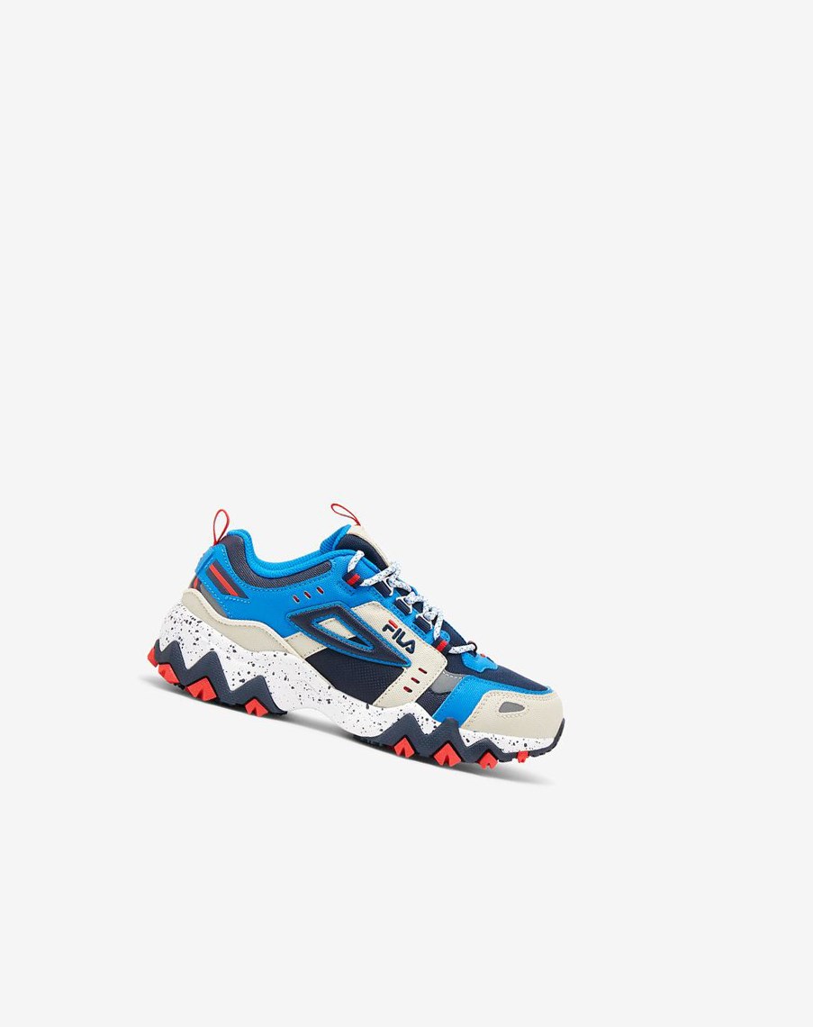 Fila Oakmont Tr Sneakers Granatowe Srebrne Niebieskie | GEHCL-7298