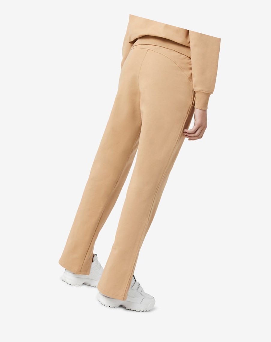 Fila Orella Pant Białe Czerwone | UQMHK-7349