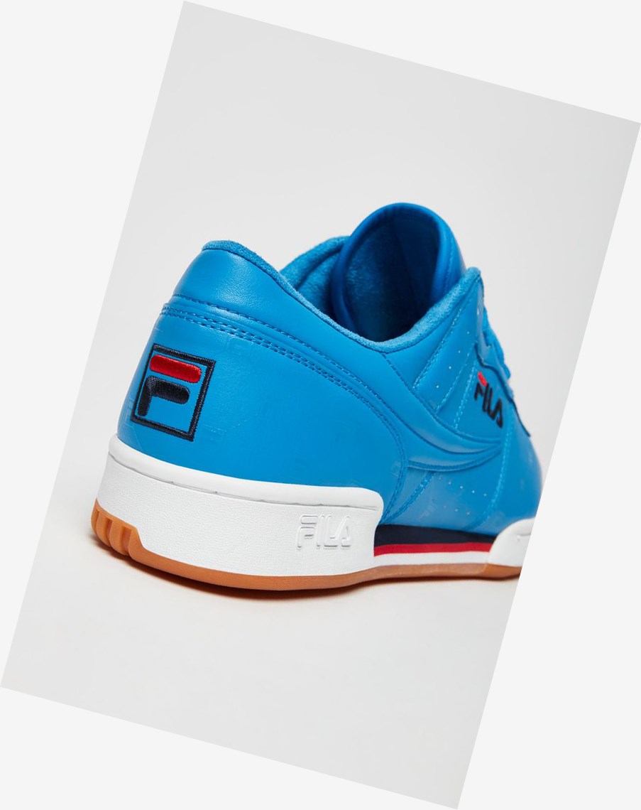 Fila Original Fitness Archive Sneakers Dibl/Wht/Fnvy | QEXTR-9472