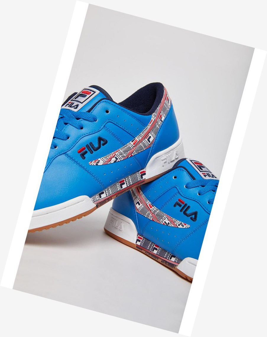 Fila Original Fitness Haze Sneakers Dibl/Fnvy/Fred | VAYCL-7342