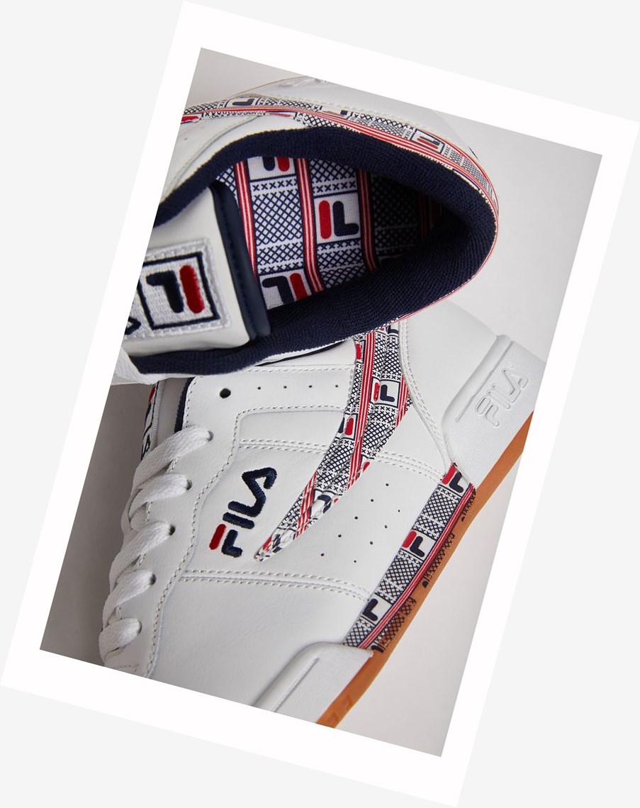 Fila Original Fitness Haze Sneakers Wht/Fnvy/Fred | UTCHG-5947