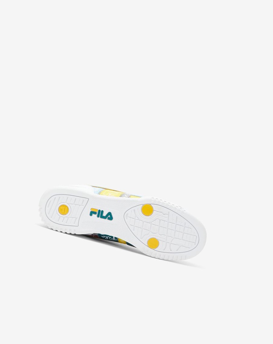 Fila Original Fitness Patchwork Sneakers Białe Żółte | CNXHK-9684