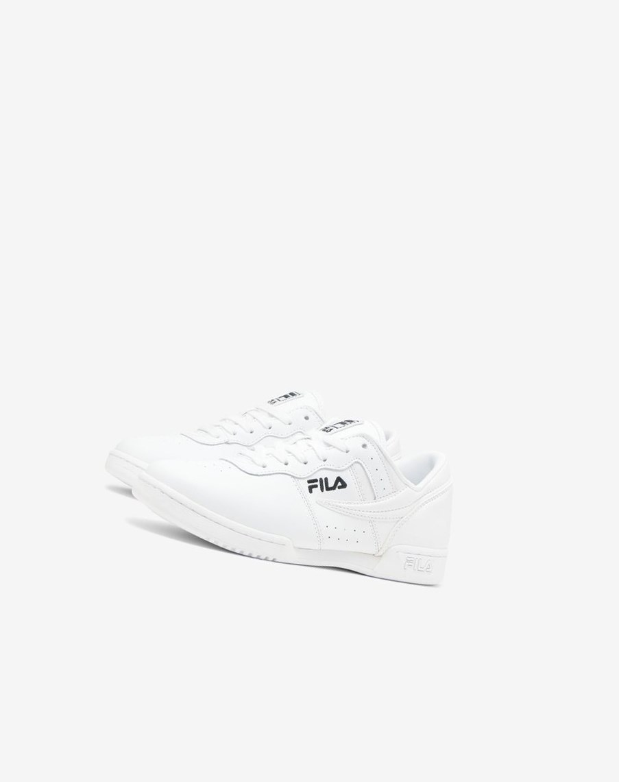 Fila Original Fitness Sneakers Białe Białe Czarne | HZSNT-2687