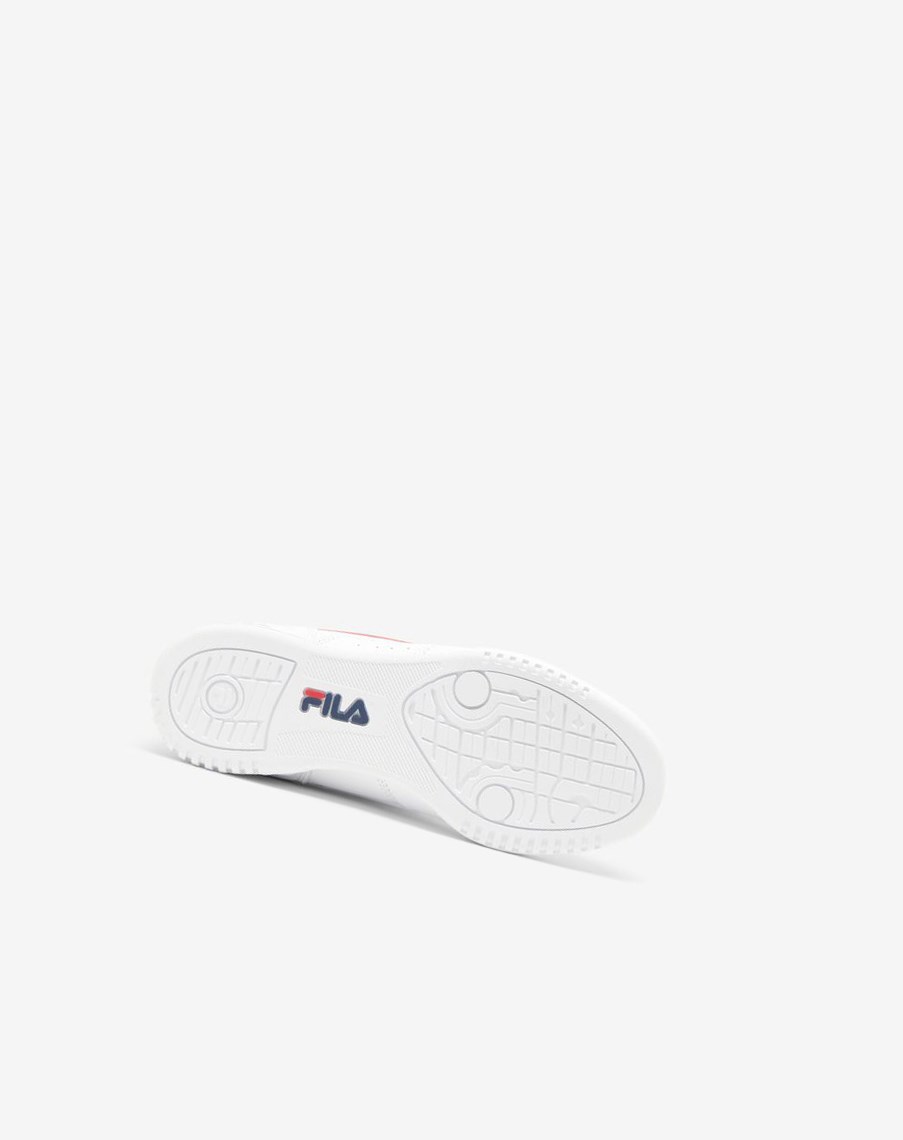 Fila Original Fitness Sneakers Białe Granatowe Czerwone | ENPIO-9870