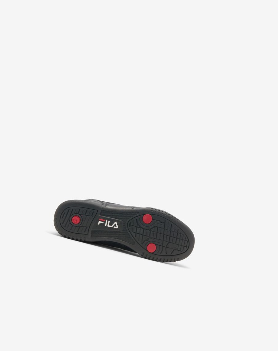 Fila Original Fitness Sneakers Czarne Białe Czerwone | FRLGJ-2184