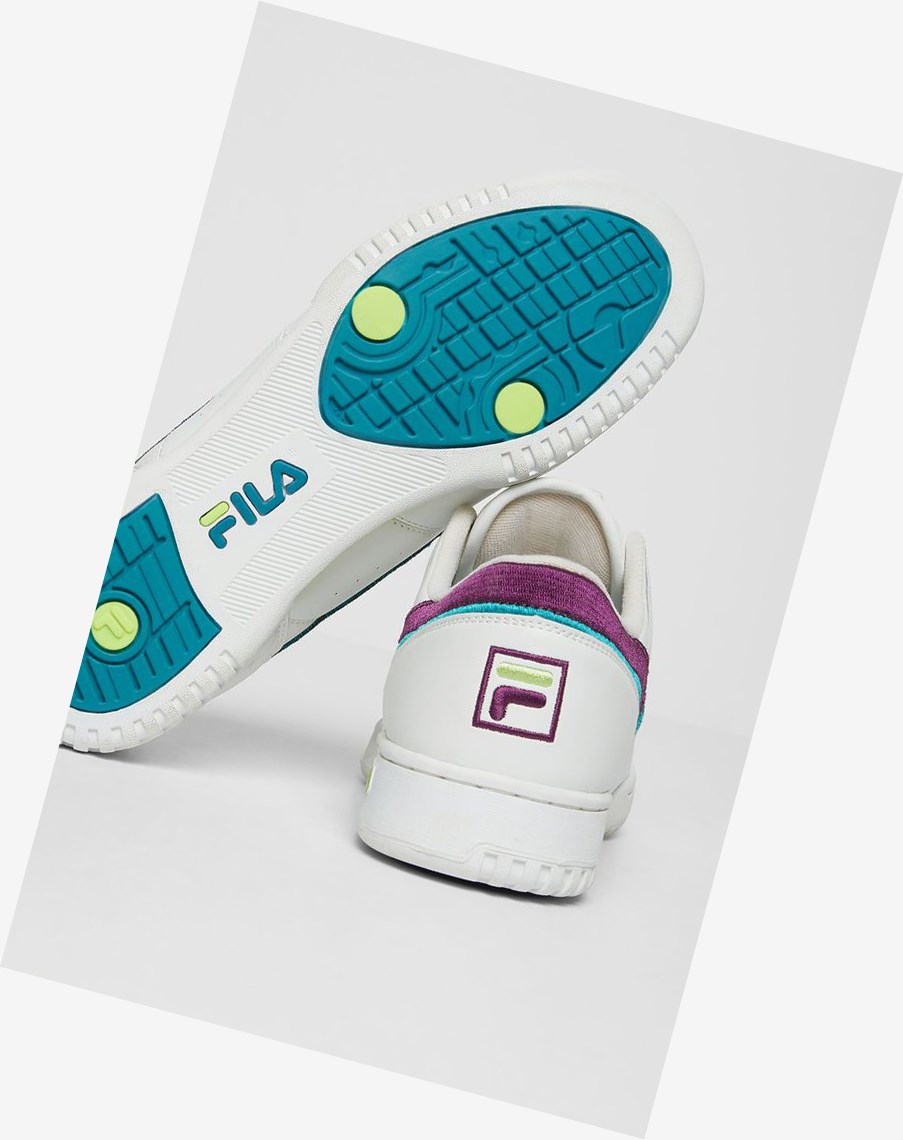 Fila Original Fitness Sneakers Wht/Grpj/Shgr | NZSCW-3740