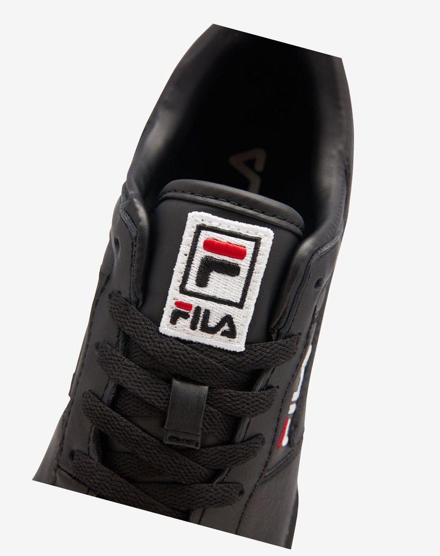 Fila Original Fitness Tenisa Shoes Czarne Białe Czerwone | ONJEY-7493