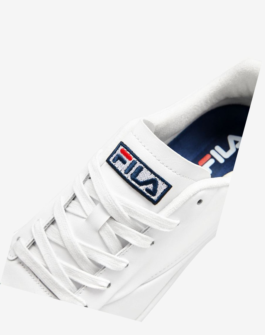 Fila Original Tenisa Lx Tenisa Shoes Białe Granatowe Czerwone | DQJFX-5987