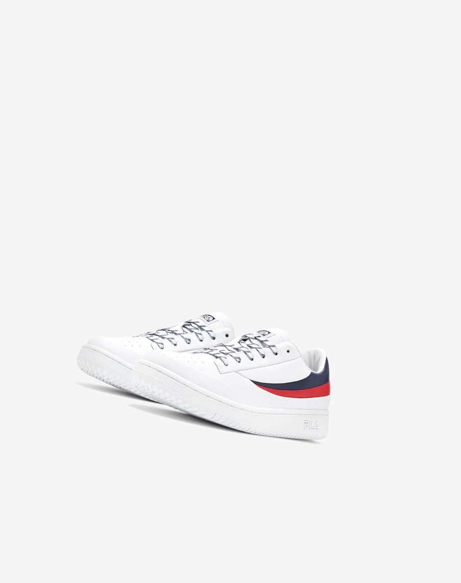 Fila Original Tenisa Lx X Brooks Brothers Tenisa Shoes Białe Granatowe Czerwone | GYHKP-7683