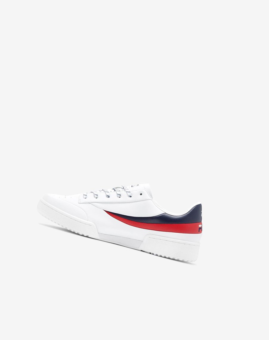 Fila Original Tenisa Lx X Brooks Brothers Tenisa Shoes Białe Granatowe Czerwone | WSOCN-5729