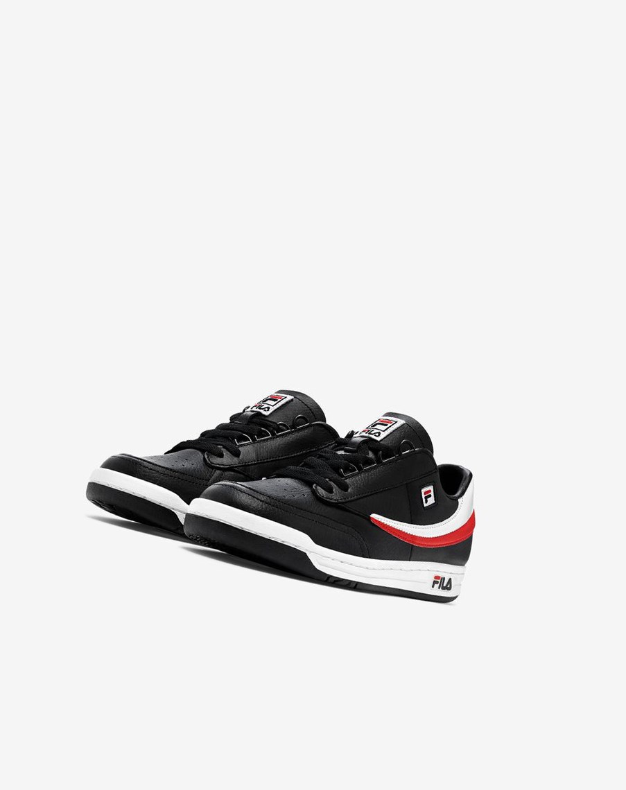 Fila Original Tenisa Tenisa Shoes Blk/Wht/Fred | RXHQC-0465