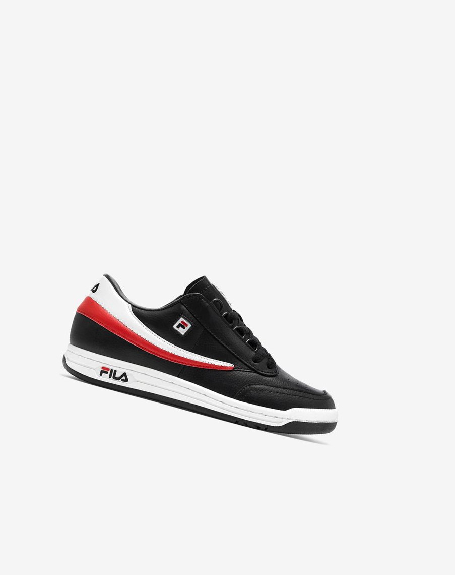 Fila Original Tenisa Tenisa Shoes Blk/Wht/Fred | RXHQC-0465