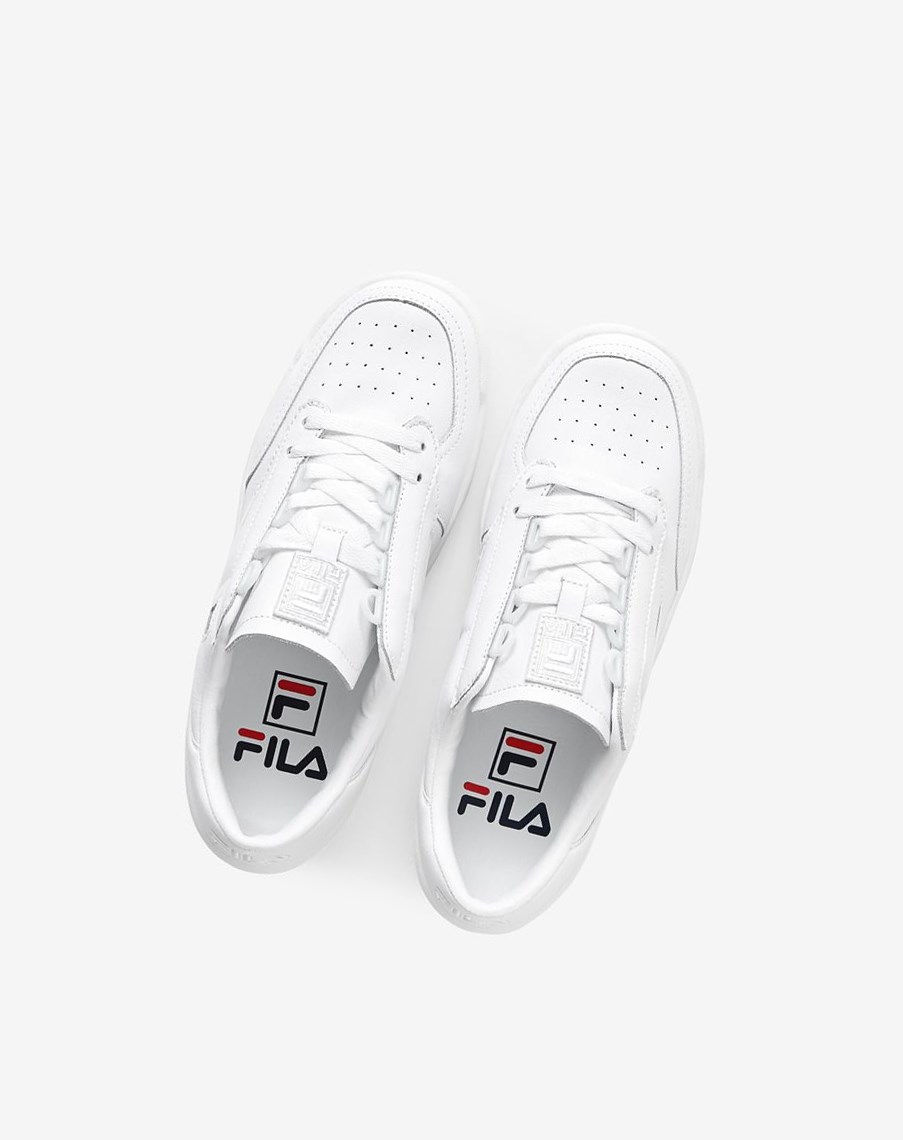 Fila Original Tenisa Tenisa Shoes Wht/Wht/Wht | WKXFL-1356