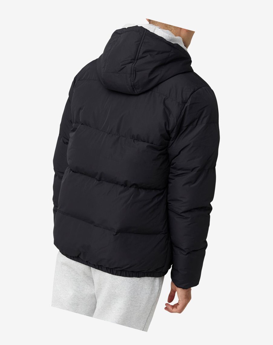 Fila Otler Puffer Jacket Czarne | ZHTER-0287