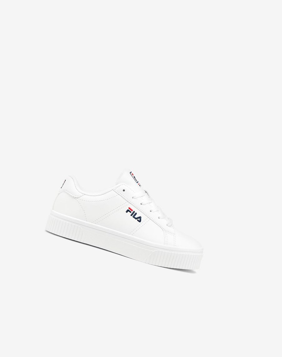 Fila Panache 19 Sneakers Białe Granatowe Czerwone | HEDZK-3148