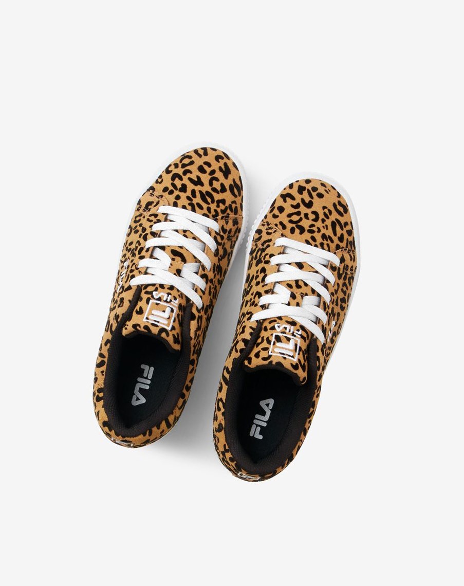 Fila Panache Leopard Sneakers Panterka | LQNIA-7283