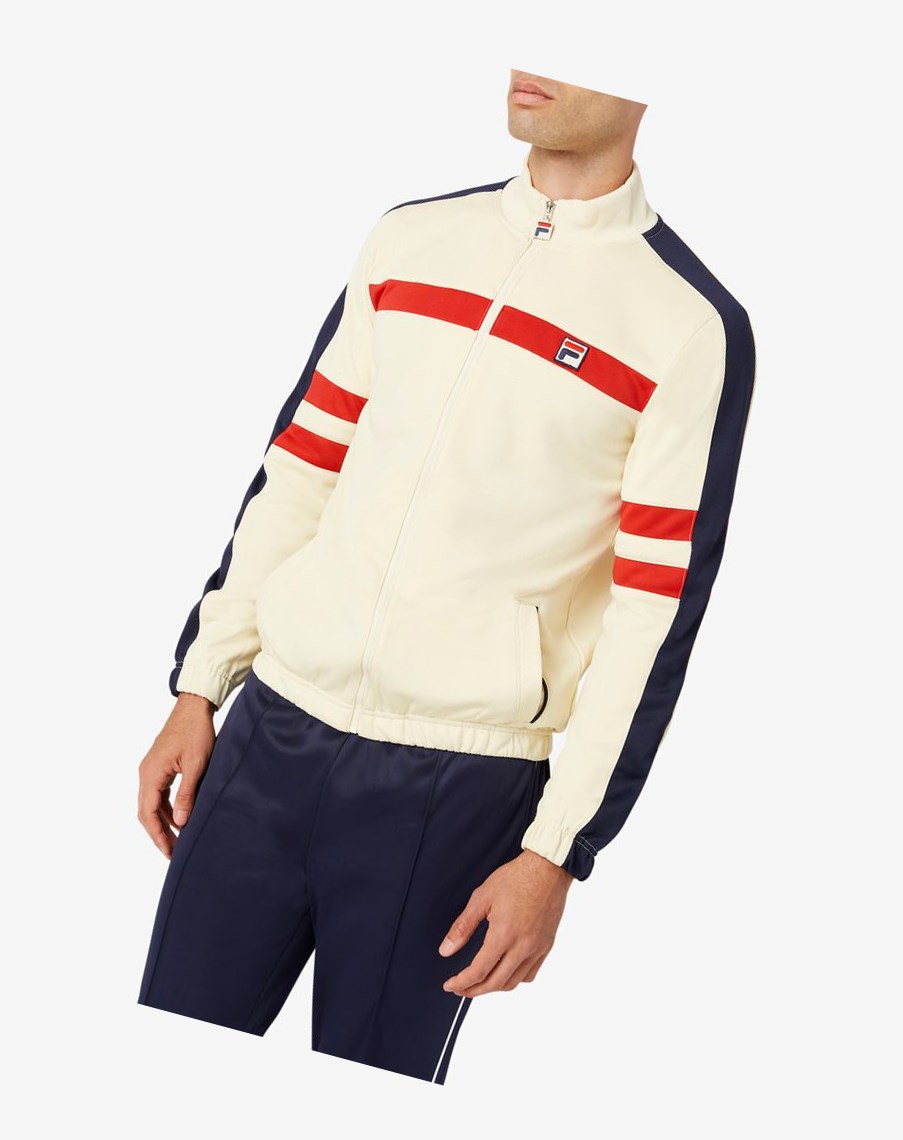 Fila Peridot Track Jacket 272 Seed Pearl | CDKMB-2790