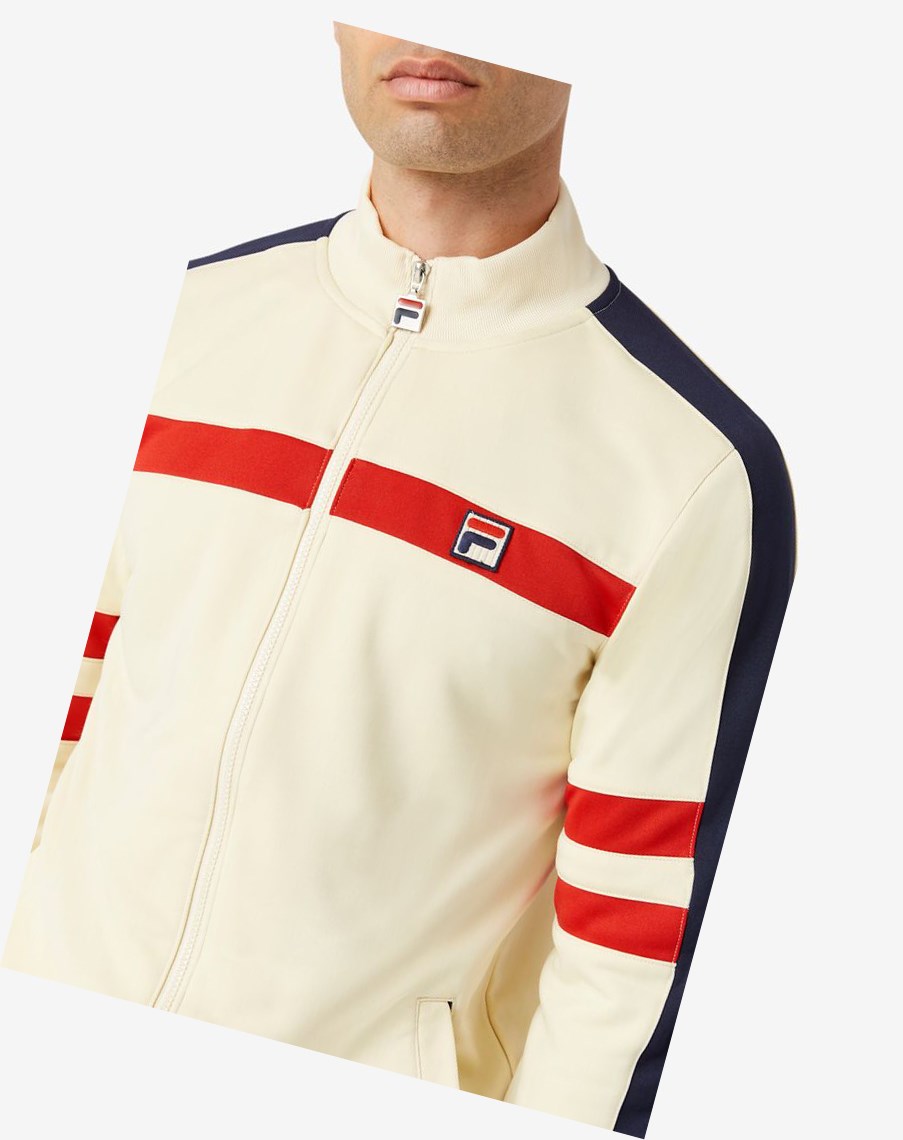 Fila Peridot Track Jacket 272 Seed Pearl | CDKMB-2790