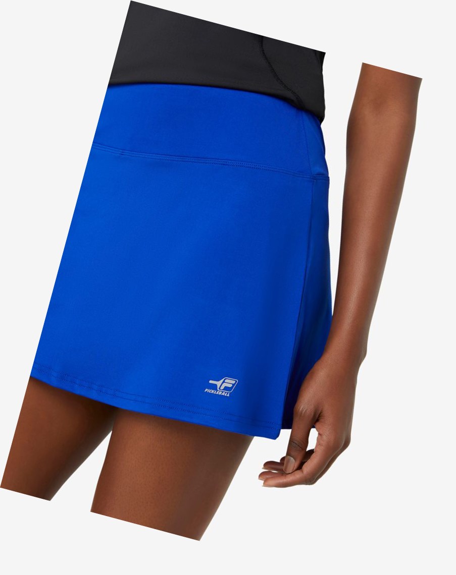 Fila Pickleball Flounce Skort Niebieskie | FCHAK-6923