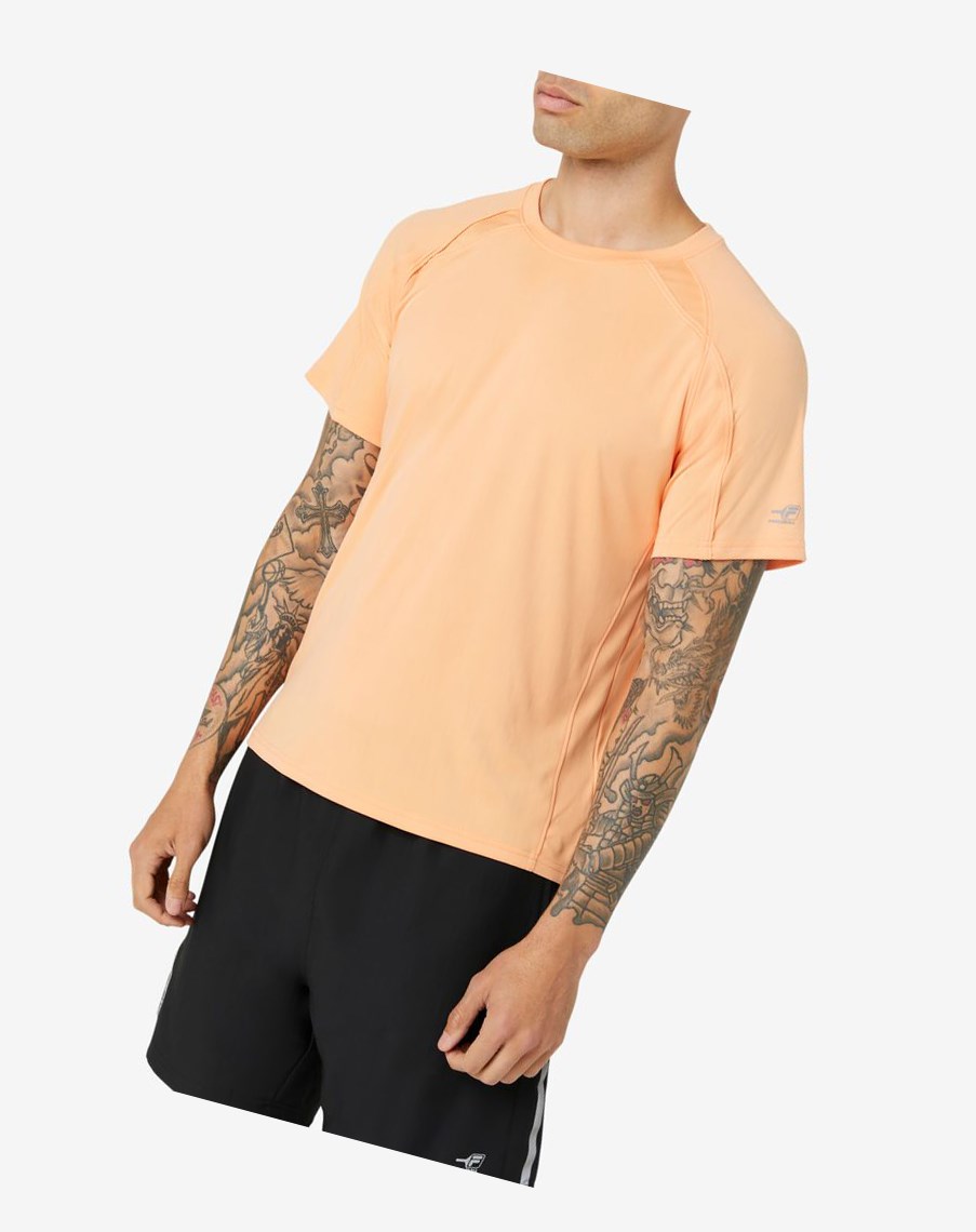 Fila Pickleball Krótkie Sleeve Crew 818 Cantaloupe | OACUE-5407