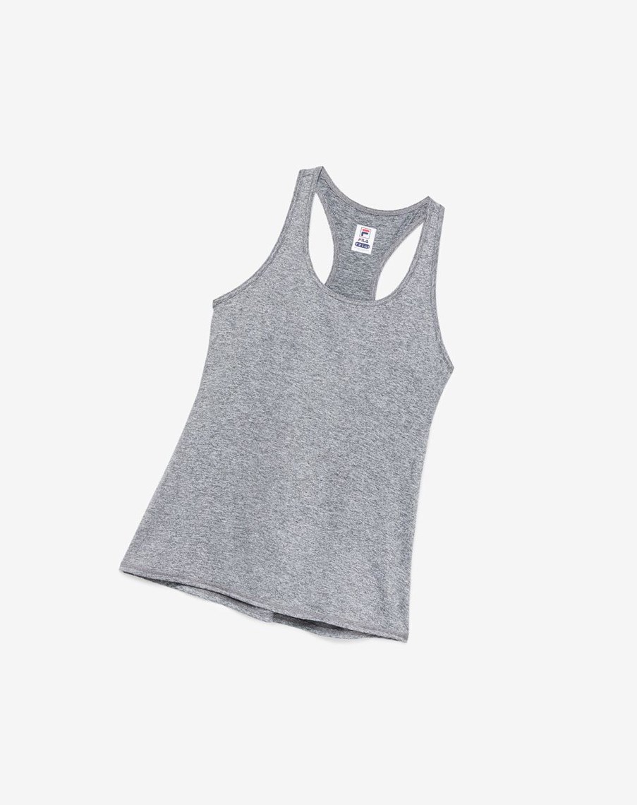 Fila Pickleball Racerback Tank 289 Varsity Heather | OCXPF-5810