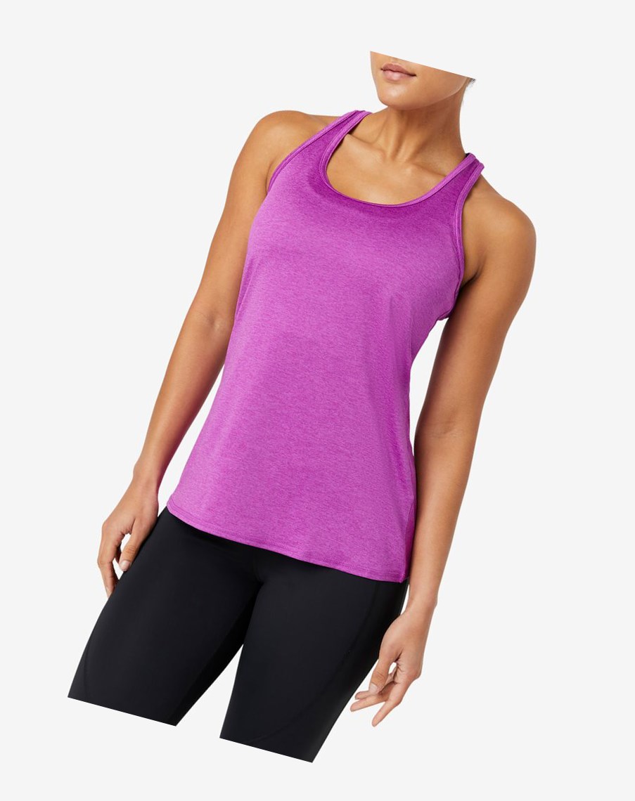 Fila Pickleball Racerback Tank Fioletowe | NQHPG-9502