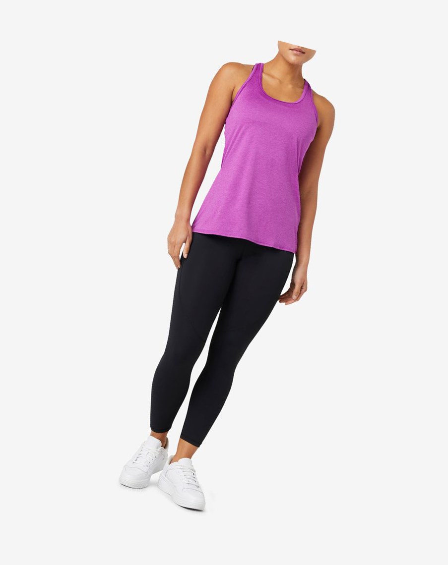 Fila Pickleball Racerback Tank Fioletowe | NQHPG-9502