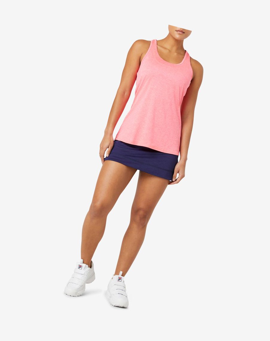 Fila Pickleball Racerback Tank Różowe | EGLMN-5031