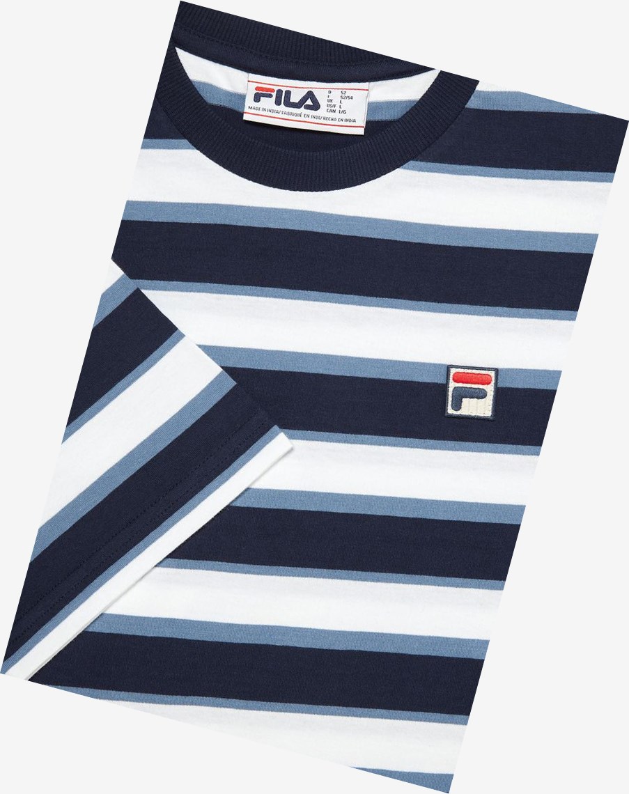 Fila Pietersite Tee Białe | DAGHM-3296