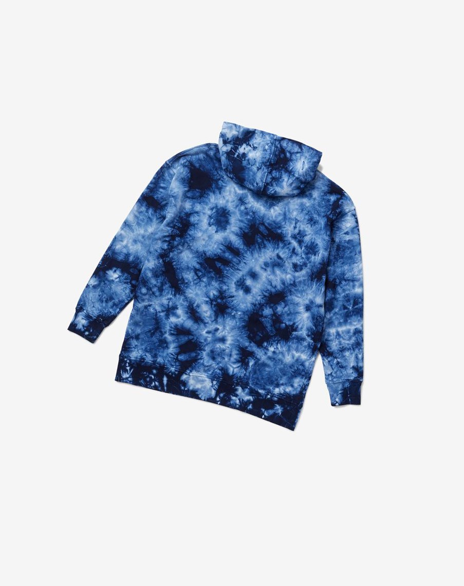 Fila Presley Tie Dye Hoodie Peacoattiedye | HWDQR-2086