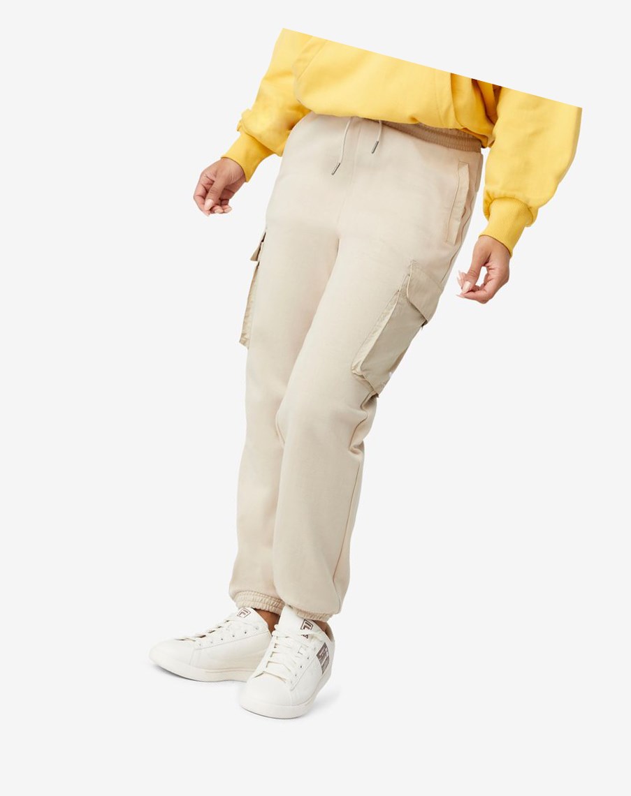 Fila Project 7 Cargo Pant Beżowe | MQIXH-7432