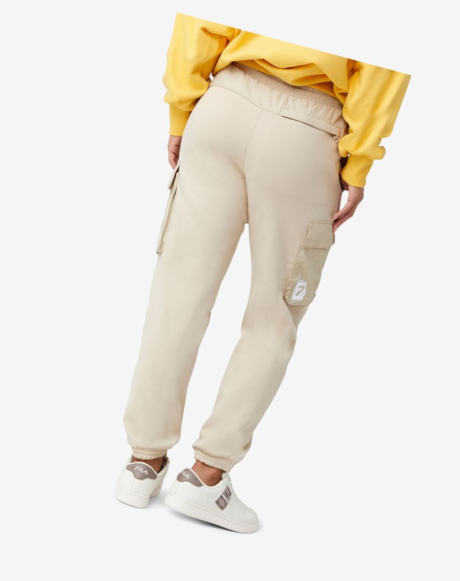 Fila Project 7 Cargo Pant Beżowe | OIKXH-4729