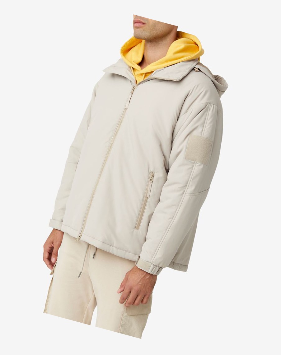 Fila Project 7 Watowany Jacket Beżowe | XWSUA-4579