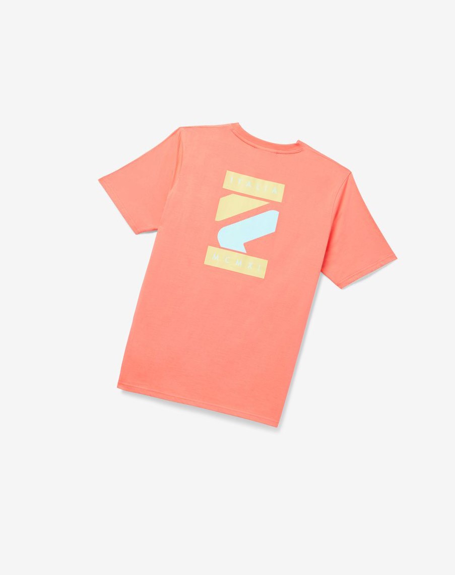 Fila Quartz Tee 886 Persimmon | JHYWS-1678