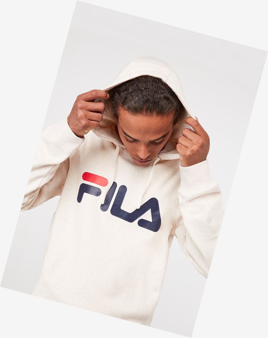 Fila Queens Hoody Oatmh/Navy/Cred | FPIJV-7645