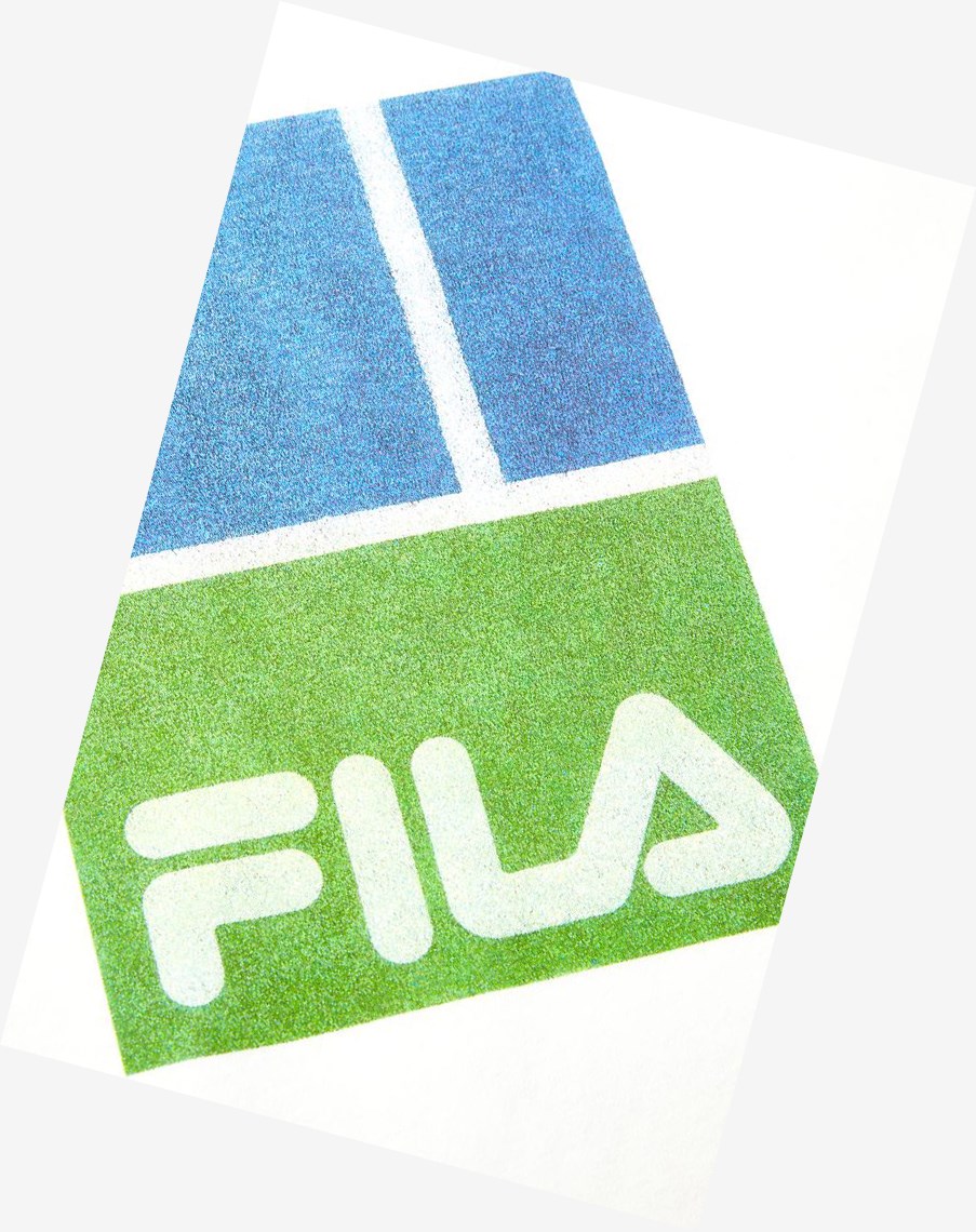 Fila Queens Tee Białe | MCNFB-7809