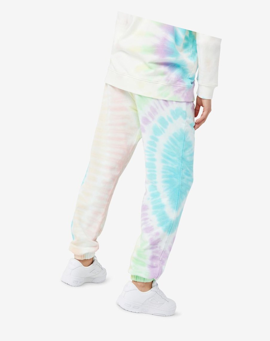 Fila Raleigh Tie Dye Jogger Kremowe | KEDCQ-5736