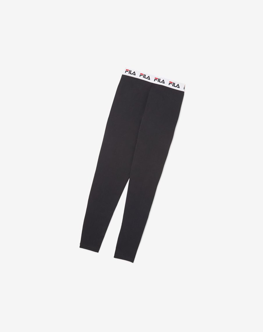 Fila Rathi High Waisted Legging Czarne | DUEKN-1534